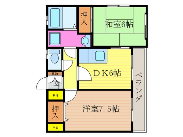 DAKOTA　HOUSEの物件間取画像